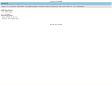 Tablet Screenshot of johnnysradiatorshop.com